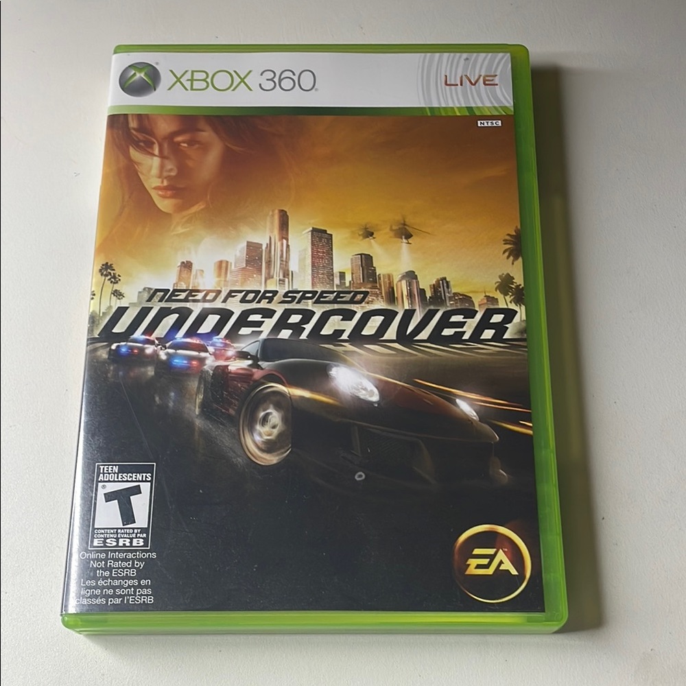Need for Speed Undercover for Microsoft Xbox 360.‎ Complete. Tested and Works!